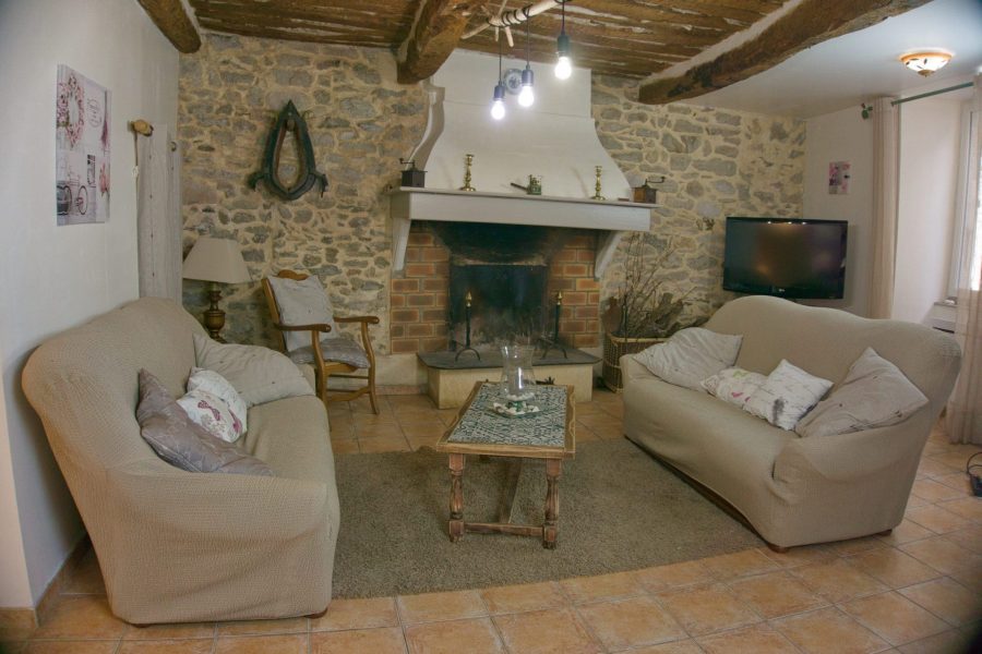 Le vigneron - Gîte de France - Location-Gîte-Aude - Salon